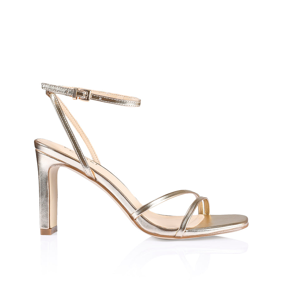 Champagne hot sale strappy sandals