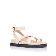 Brady bone footbed strappy sandals