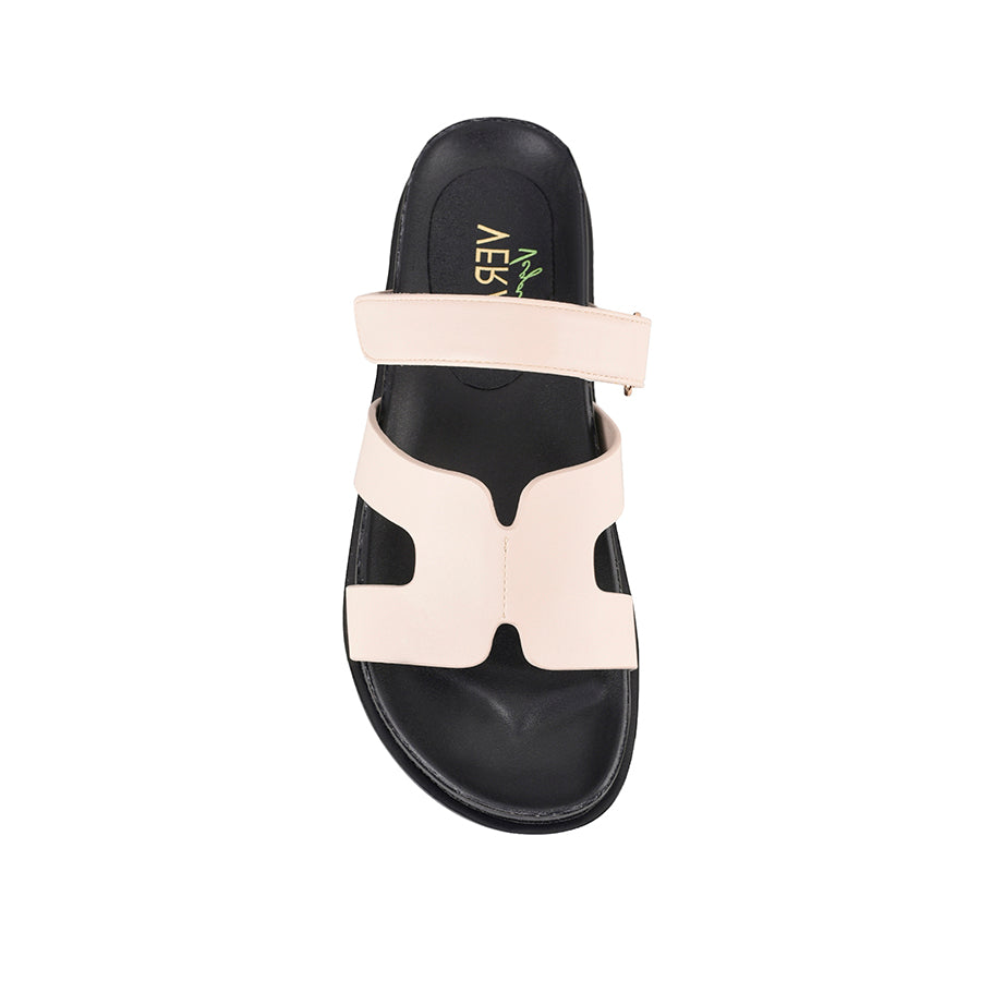 Women's bone strappy footbed slide