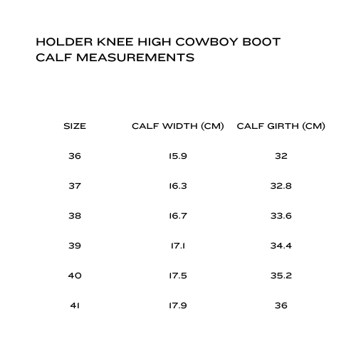 Holder Tall Cowboy Boots - Biscuit